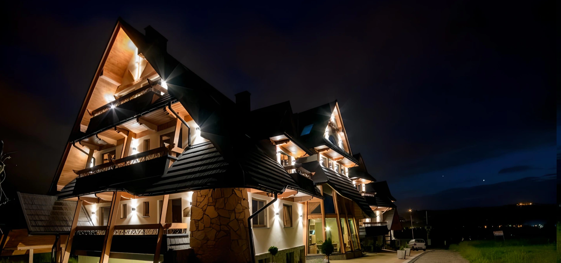 Horský výhľad z okolia Montenero Resort&SPA